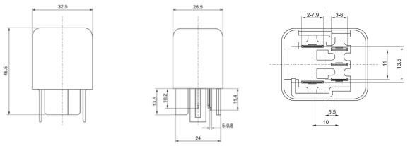 EXTERNAL DIMENSIONS